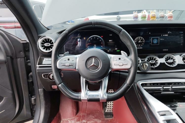 Used Mercedes-Benz AMG GT 2019 AMG GT 50 four-door sports car Steering Wheel