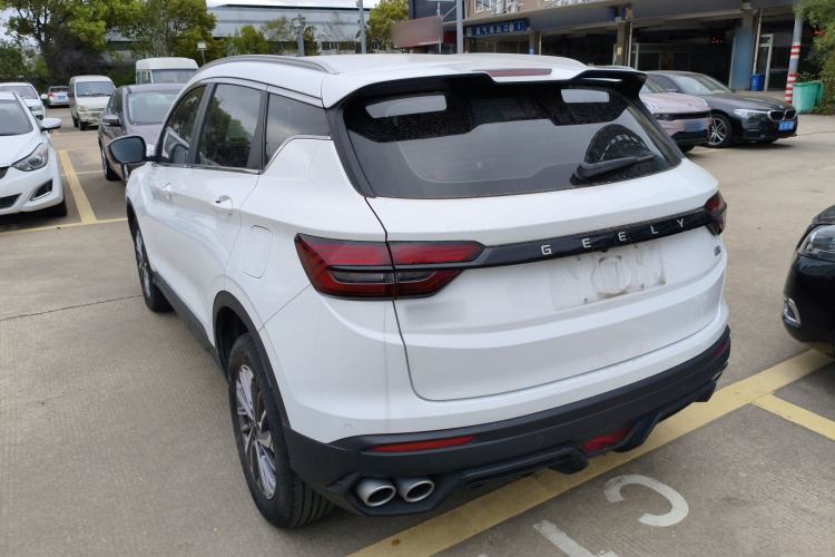 Used Geely Auto Coolray 2021 1.4T DCT Platinum Edition Rear Left 45 Deg