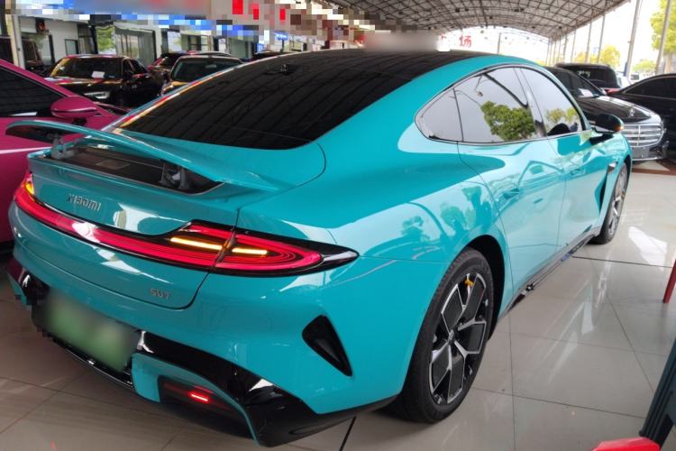 Used Xiaomi Auto SU7 2024 Rear-Drive Ultra-Long Range Advanced Pro-Level Intelligent Driving Version Rear Right 45 Deg