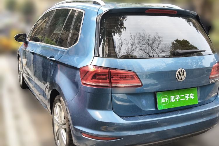 Used Volkswagen Golf Sportsvan 2016 280TSI Automatic Flagship Model Rear Left 45 Deg