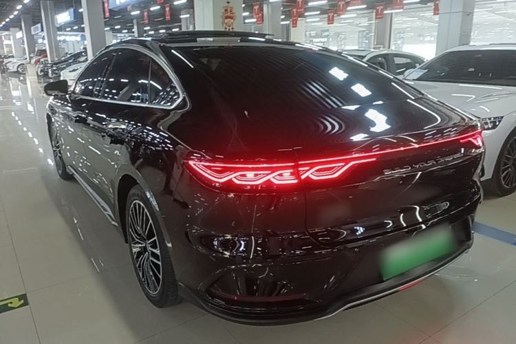 Used BYD Han 2023 EV Champion Edition 506KM Front-Wheel-Drive Premium Model Exterior 2