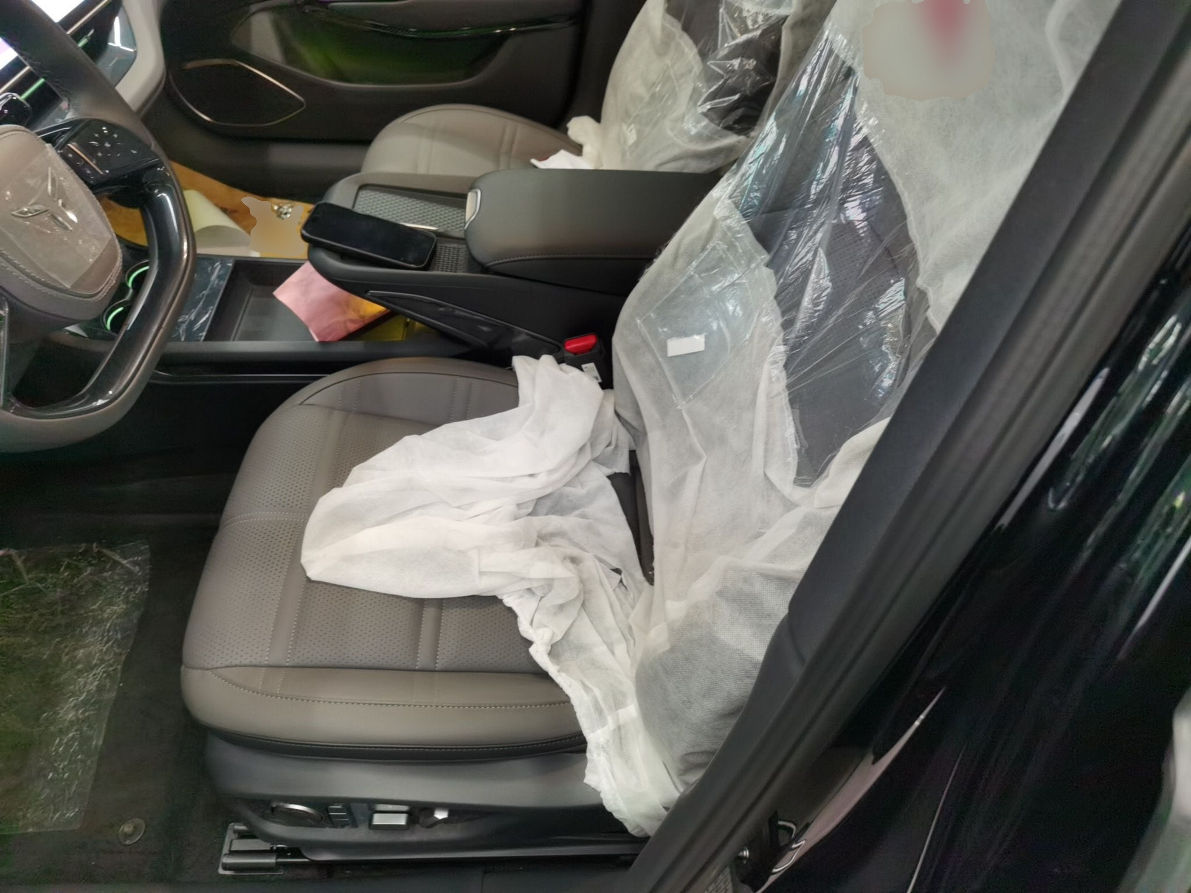 Avant de la voiture