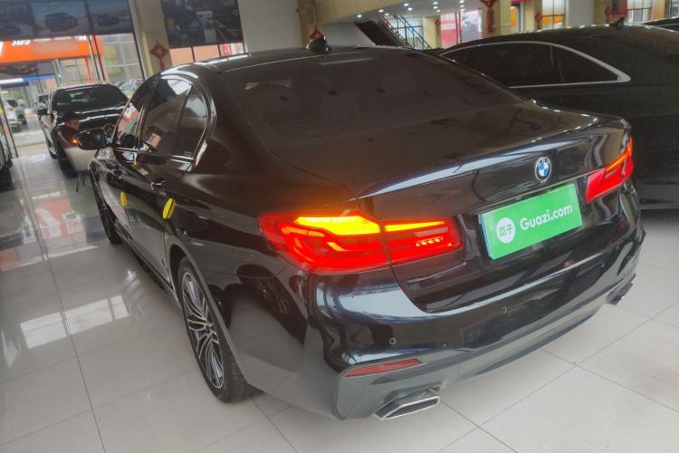 Used BMW 5 Series 2019 530Li Leading Model M Sport Package Rear Left 45 Deg