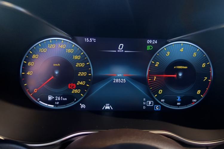 Used Mercedes-Benz GLC 2022 GLC 300 L 4MATIC Dynamic Edition Prestige Model Instrument Cluster