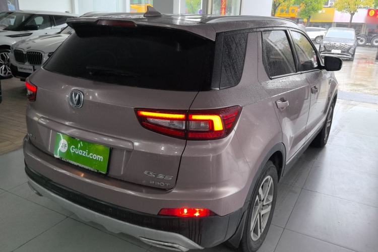 Used CHANGAN CS55 2018 1.5T Automatic Colorful Edition China V Standard Rear Right 45 Deg