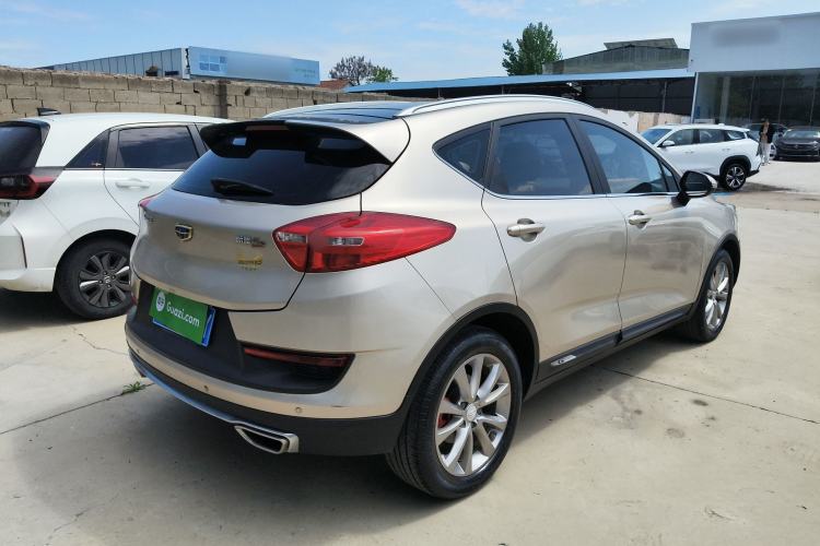 Used Geely Auto Emgrand GS 2016 Sport Edition 1.8L Automatic LingShang Model Rear Right 45 Deg