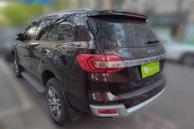 Used Ford Everest 2016 2.0T Gasoline Automatic 4x4 Luxury Edition Rear Left 45 Deg
