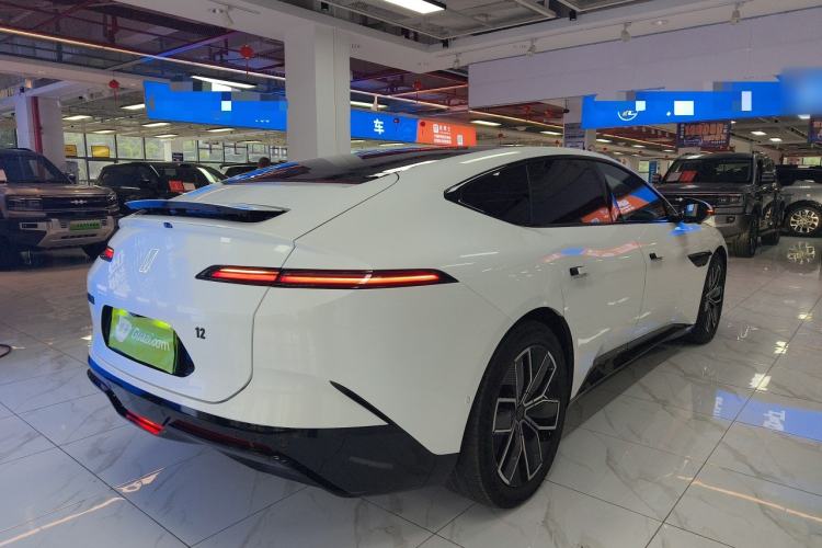 Used Avatr 12 2024 700 Three-Laser Rear-Wheel Drive Luxury Edition Rear Right 45 Deg