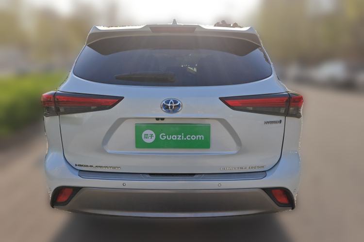 Used Toyota Highlander 2022 Dual-Engine 2.5L Four-Wheel Drive Supreme Edition 7-Seater Rear