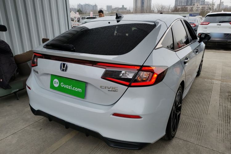 Used Honda Civic 2023 HATCHBACK 2.0L eHEV Extreme Control Edition Rear Right 45 Deg