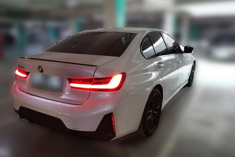 Used BMW 3 Series 2023 325i M Sport Night Edition Package Rear Right 45 Deg