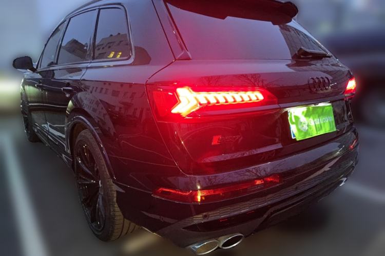 Used Audi SQ7 2024 4.0 TFSI Night Knight Edition Rear Left 45 Deg