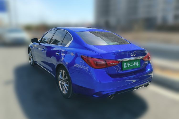 Used Infiniti Q50L 2018 2.0T Enjoyment Edition China V standard Rear Left 45 Deg