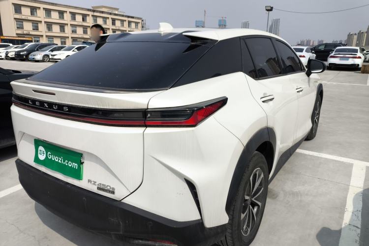 Used Lexus RZ 2023 450e All-Wheel Drive Luxury Edition Rear Right 45 Deg