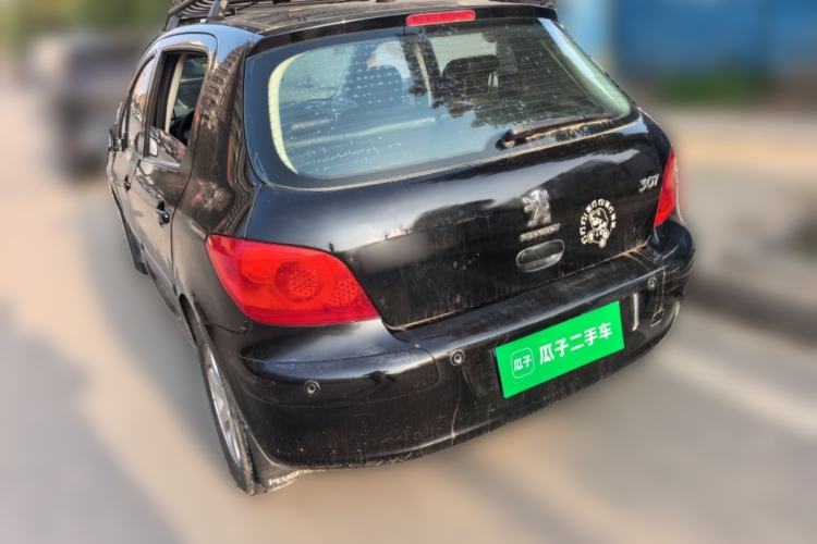 Used Peugeot 307 2010 Hatchback 1.6L Automatic Comfort Edition Rear Left 45 Deg