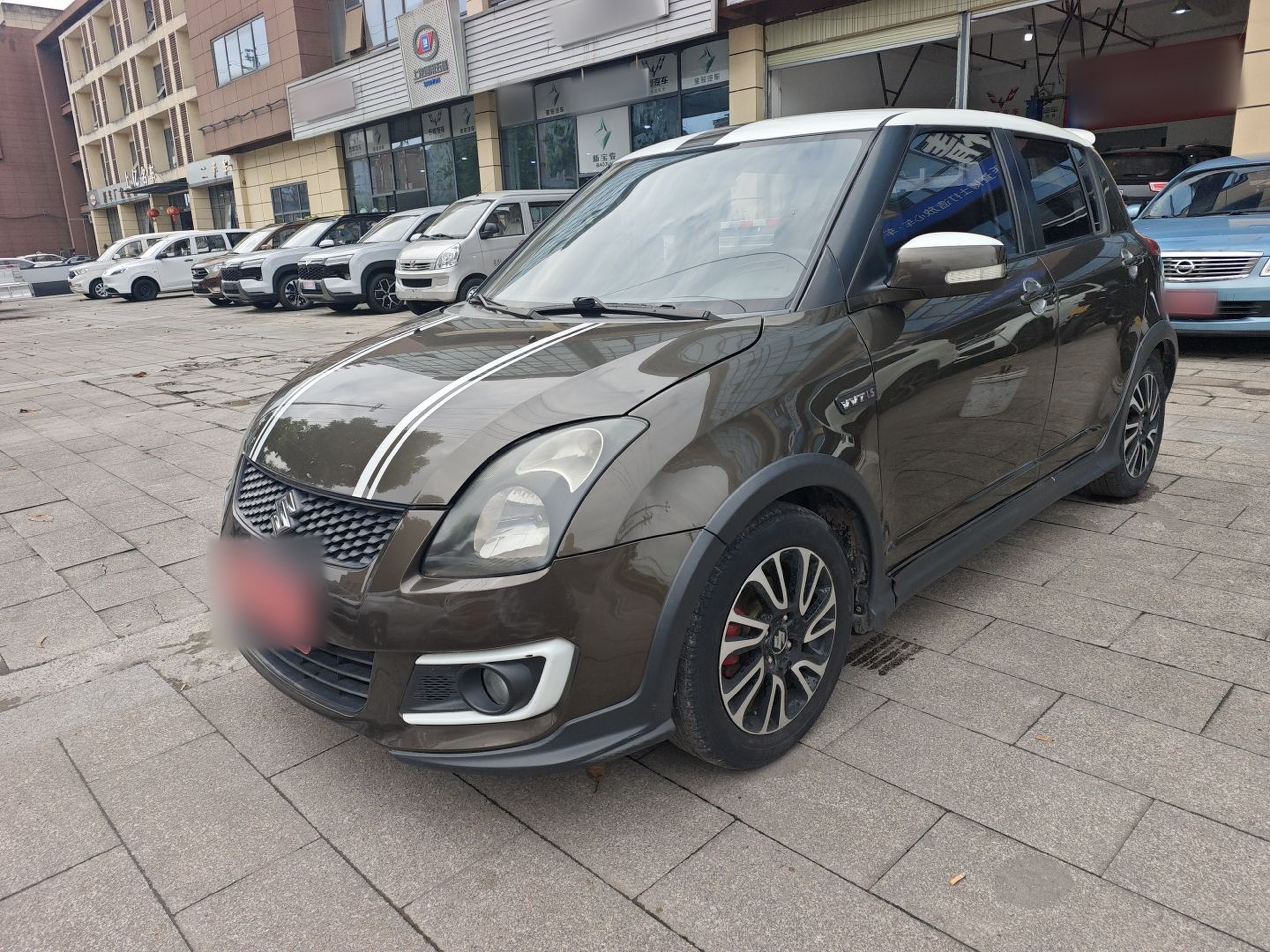 Parte inferior delantera