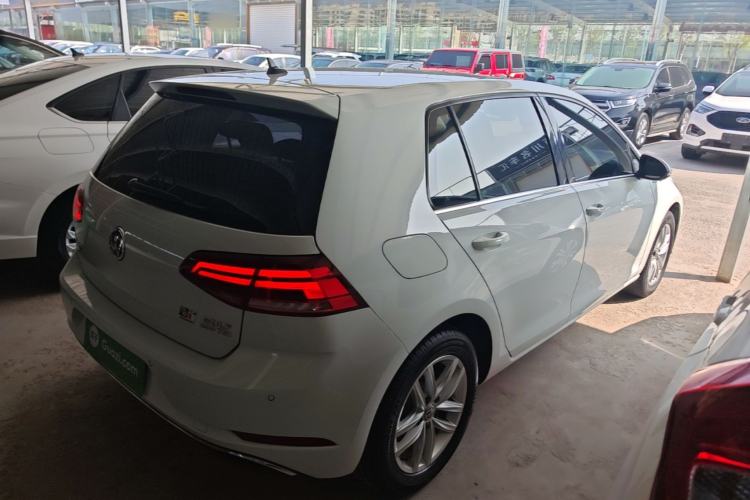 Used Volkswagen Golf 2019 280TSI DSG Comfort Version China VI Standard Rear Right 45 Deg