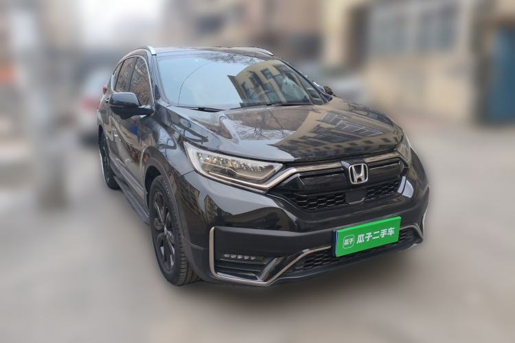 Used Honda CR-V 2021 240TURBO CVT 2WD Black Jazz Edition Front Right 45 Deg