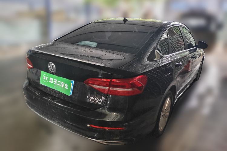 Used Volkswagen Lavida 2019 280TSI DSG Comfort Edition China VI standard Rear Right 45 Deg
