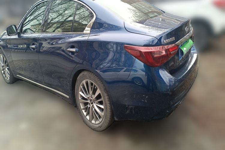Used Infiniti Q50L 2018 2.0T Enjoyment Edition China V standard Rear Left 45 Deg