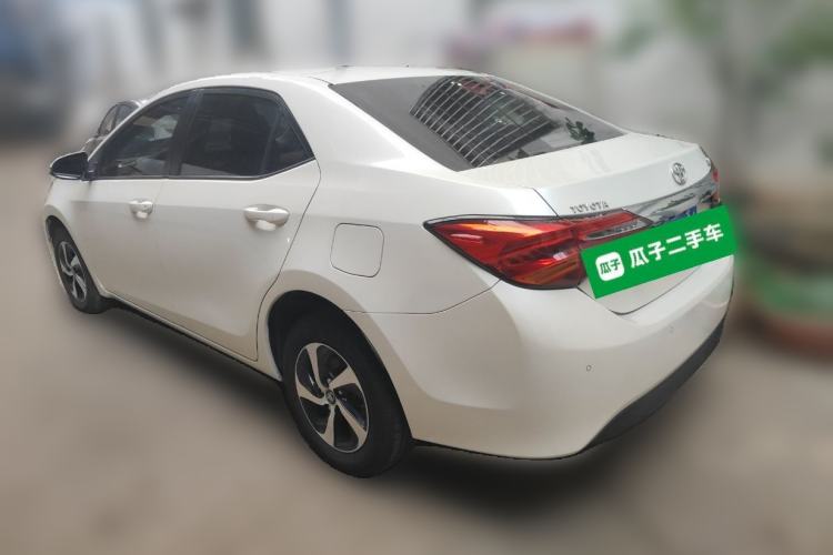 Used Toyota Levin 2017 Revised 185T CVT Elite Edition China V Standard Rear Left 45 Deg
