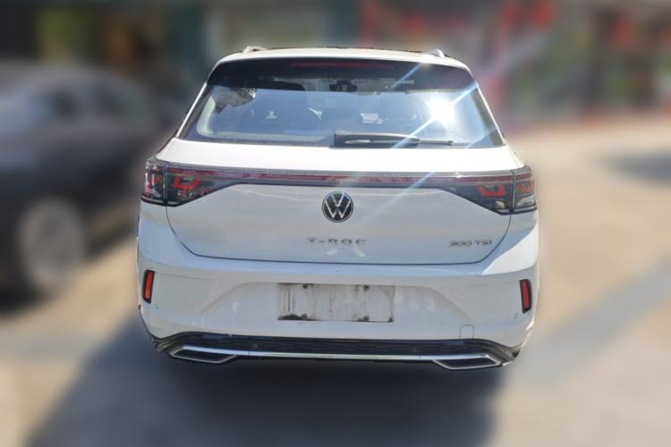 Used Volkswagen T-ROC 2023 300TSI DSG Two-Wheel-Drive Chen Guang Edition Rear