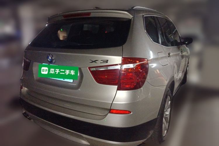 Used BMW X3 2012 xDrive28i Leading Model Rear Right 45 Deg