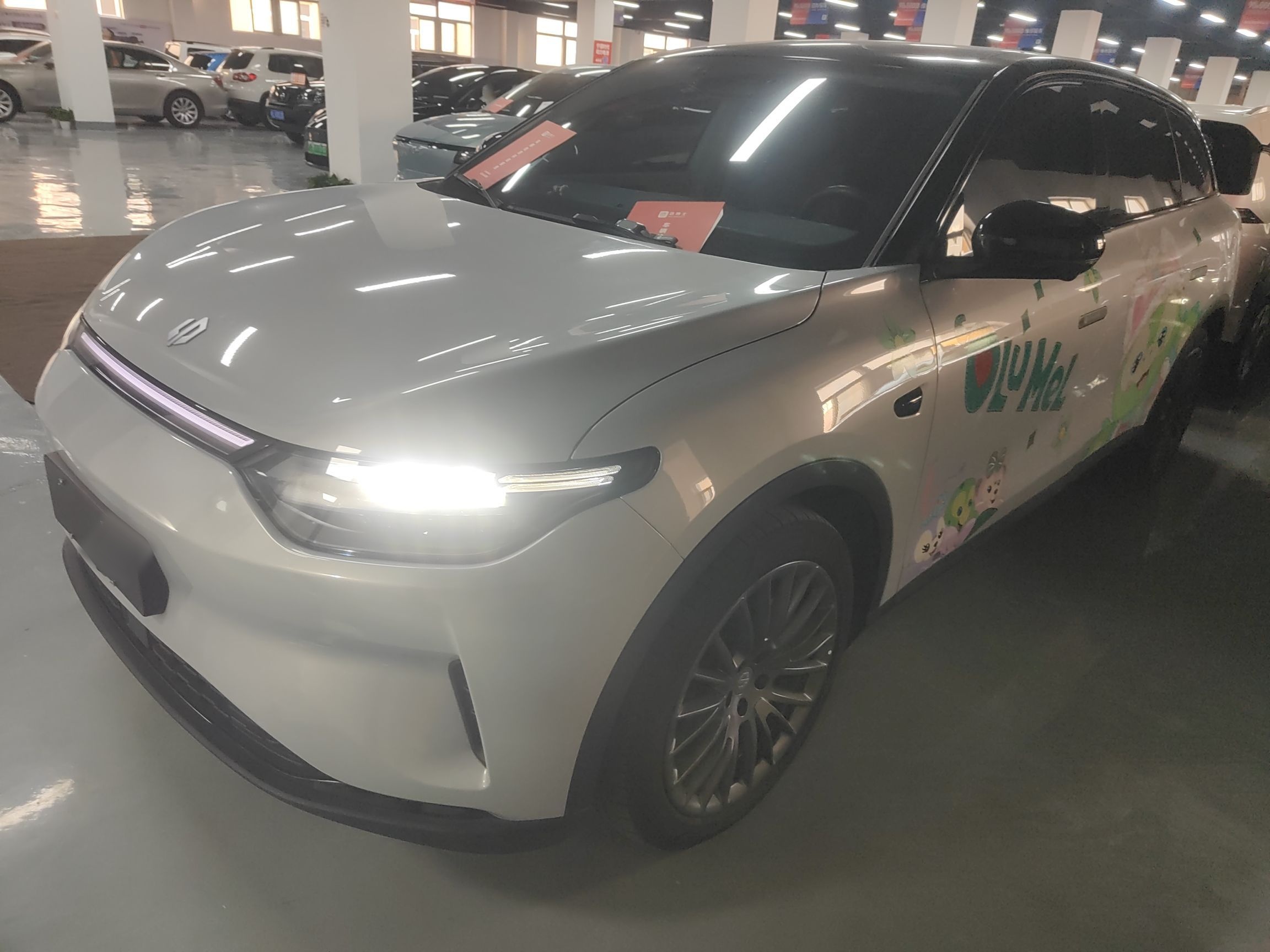 تحت مقدمة السيارة