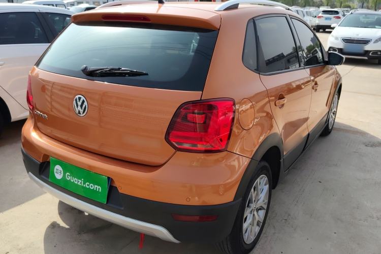 Used Volkswagen Polo 2014 1.6L Cross Polo Automatic Rear Right 45 Deg