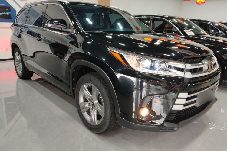 Used Toyota Highlander 2018 2.0T Four-Wheel Drive Luxury Version 7 Seats China VI Standard
