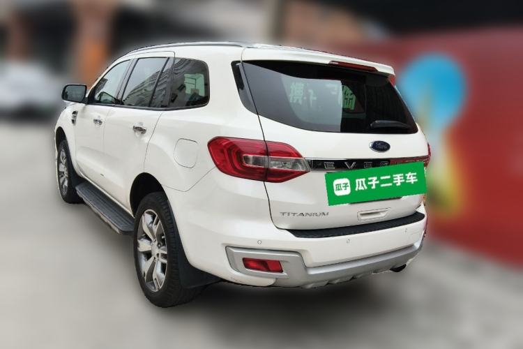 Used Ford Everest 2017 2.0T Gasoline Automatic 4x4 Flagship Edition 7 Seats Rear Left 45 Deg