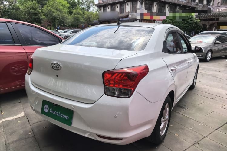 Used Hyundai Verna (older generation) 2017 1.4L Manual Huancai Edition China V Standard Rear Right 45 Deg