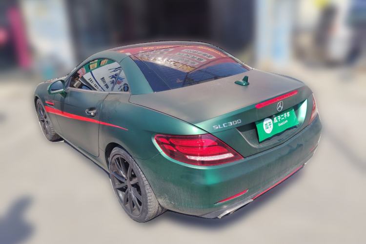 Used Mercedes-Benz SLC 2018 SLC 260 Zhu Yan Special Edition Rear Left 45 Deg