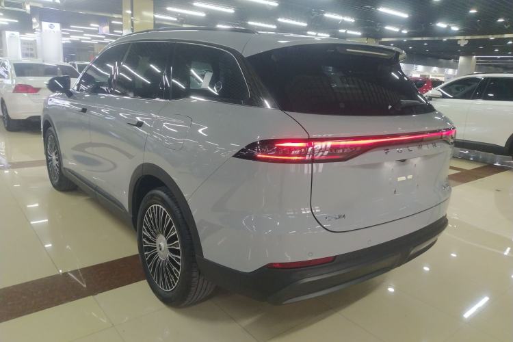 Used Chery Fengyun T9 2024 120 Long-Range Flagship Version 7 Seats Ternary Lithium Rear Left 45 Deg