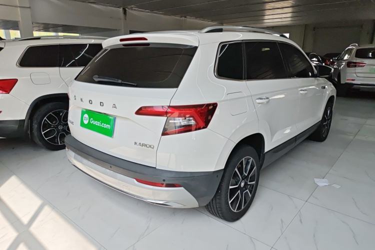 Used Skoda Karoq 2019 TSI280 Smart Drive Deluxe Edition China VI Standard Rear Right 45 Deg