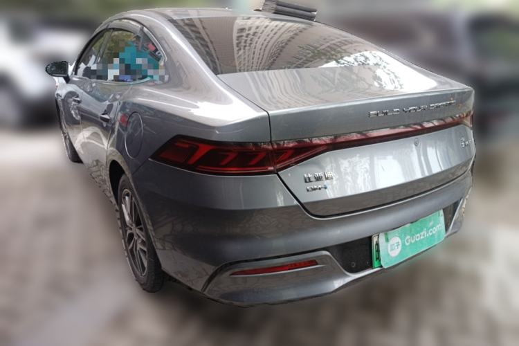 Used BYD Qin PLUS 2021 DM-i 55KM Flagship Model Rear Left 45 Deg