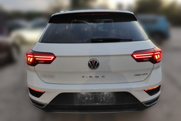 Used Volkswagen T-ROC 2019 280TSI DSG Two-Wheel-Drive Luxury Model China VI Standard Rear