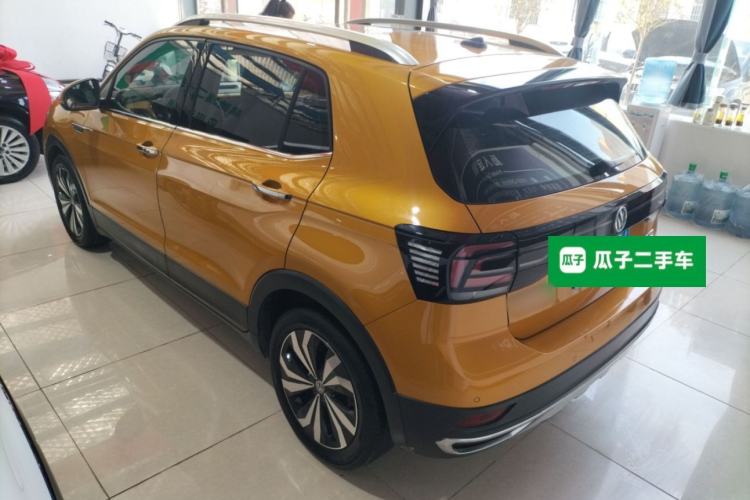 Used Volkswagen T-Cross 2019 280TSI DSG Luxury Edition Rear Left 45 Deg