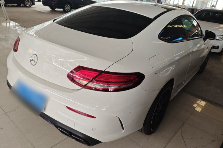 Used Mercedes-Benz C-Class 2020 C 260 Coupe Rear Right 45 Deg