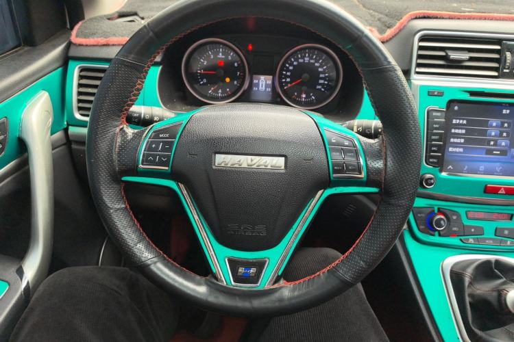 Used Haval H6 2017 Blue Label Sport Edition 1.5T Manual Two-Wheel Drive Elite Model Steering Wheel