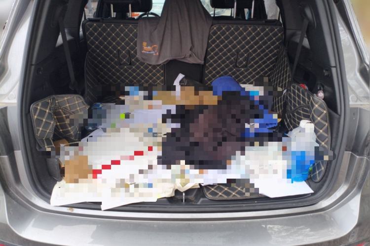 Used Mercedes-Benz GLB 2022 Second Facelift GLB 200 Fashion Edition Trunk