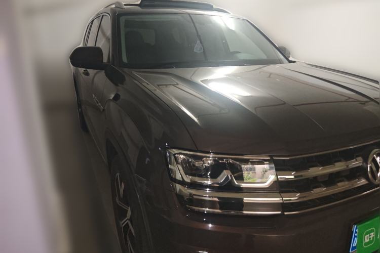 Used Volkswagen Teramont 2020 380TSI Four-Wheel Drive Luxury Version China VI Standard Front Right 45 Deg