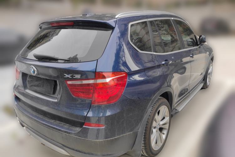 Used BMW X3 2013 xDrive28i Luxury Model Rear Right 45 Deg