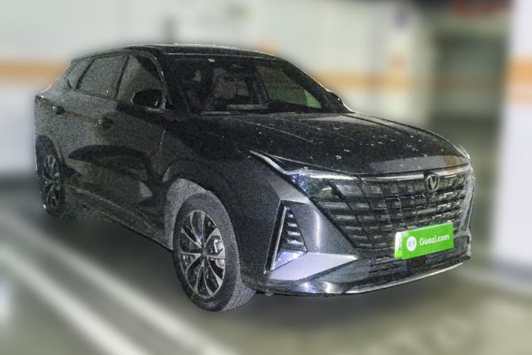 Used CHANGAN UNI-Z New Energy 2024 Blue Whale Smart Electric iDD 125km Beyond Edition Front Right 45 Deg