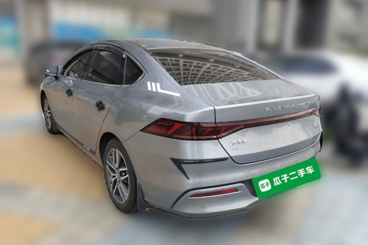 Used BYD Qin PLUS 2021 EV 500KM Luxury Model Rear Left 45 Deg