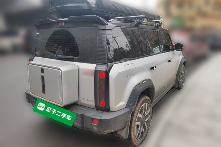 Used iCAR 03 2024 472km Four-Wheel Drive Long-Range Version Rear Right 45 Deg