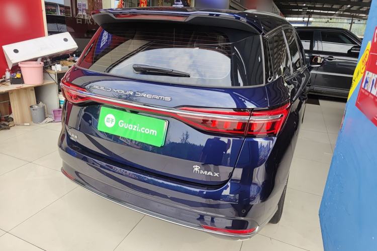 Used BYD Song MAX New Energy 2022 DM-i 105KM Prestige Model Rear Right 45 Deg