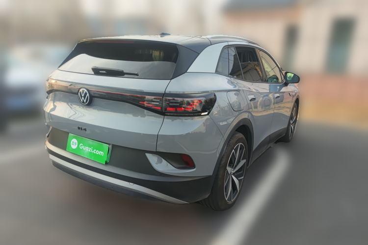 Used Volkswagen ID.4 CROZZ 2021 Long-Range Lite PRO Two-Wheel Drive Version Rear Right 45 Deg