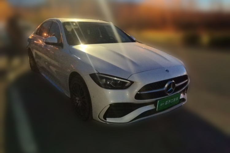 Used Mercedes-Benz C-Class 2023 Second Facelift C 260 L Front Right 45 Deg