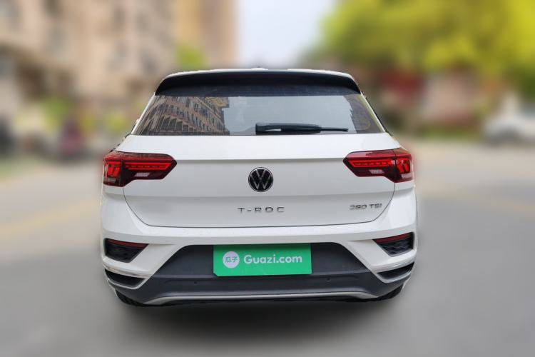 Used Volkswagen T-ROC 2021 280TSI DSG Two-Wheel Drive Comfort Connect Edition Rear